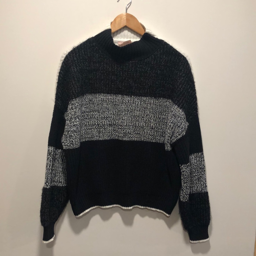 Willow-root oversized crop sweater